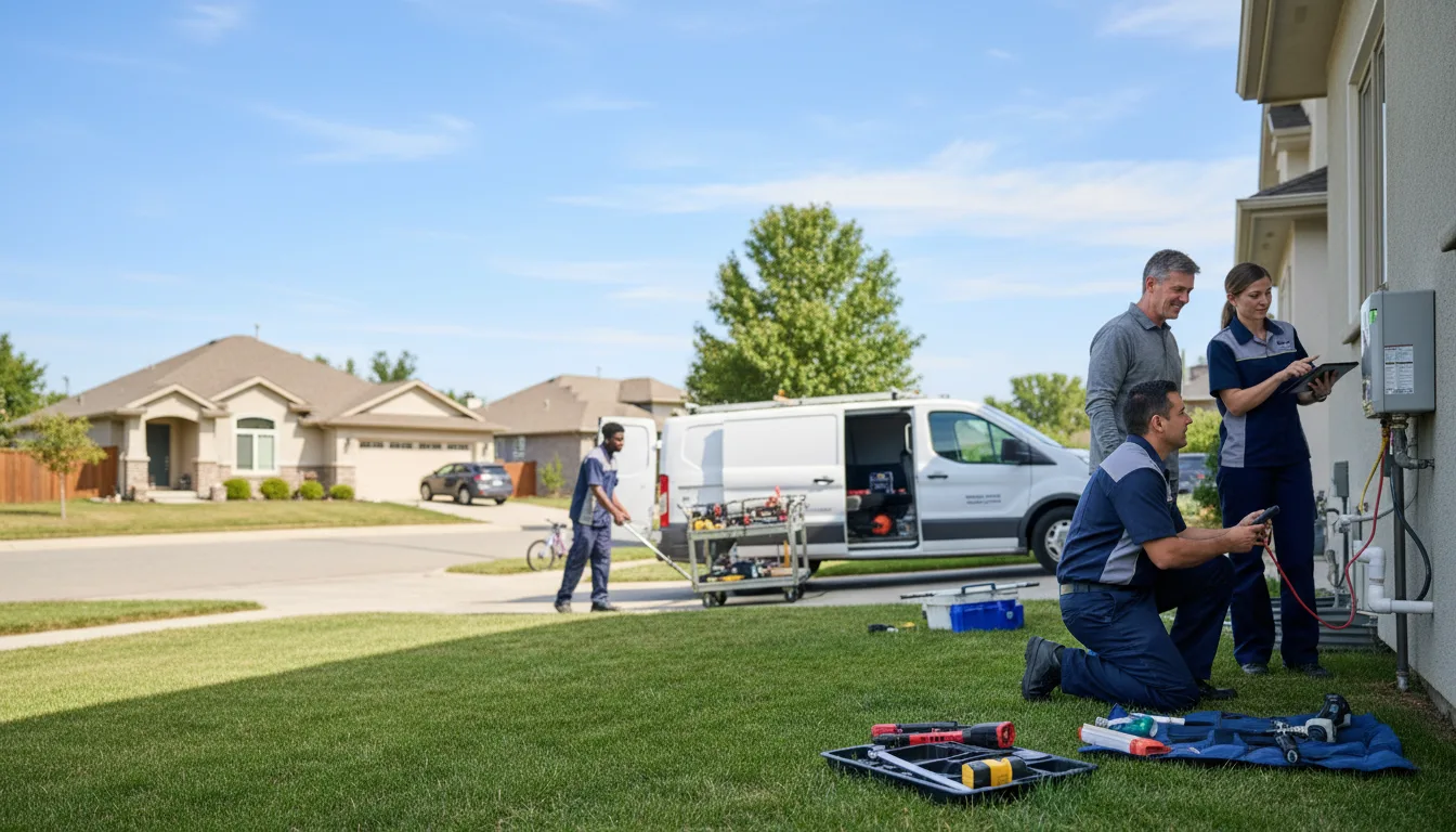 Tankless water heater service in Fairview, UT